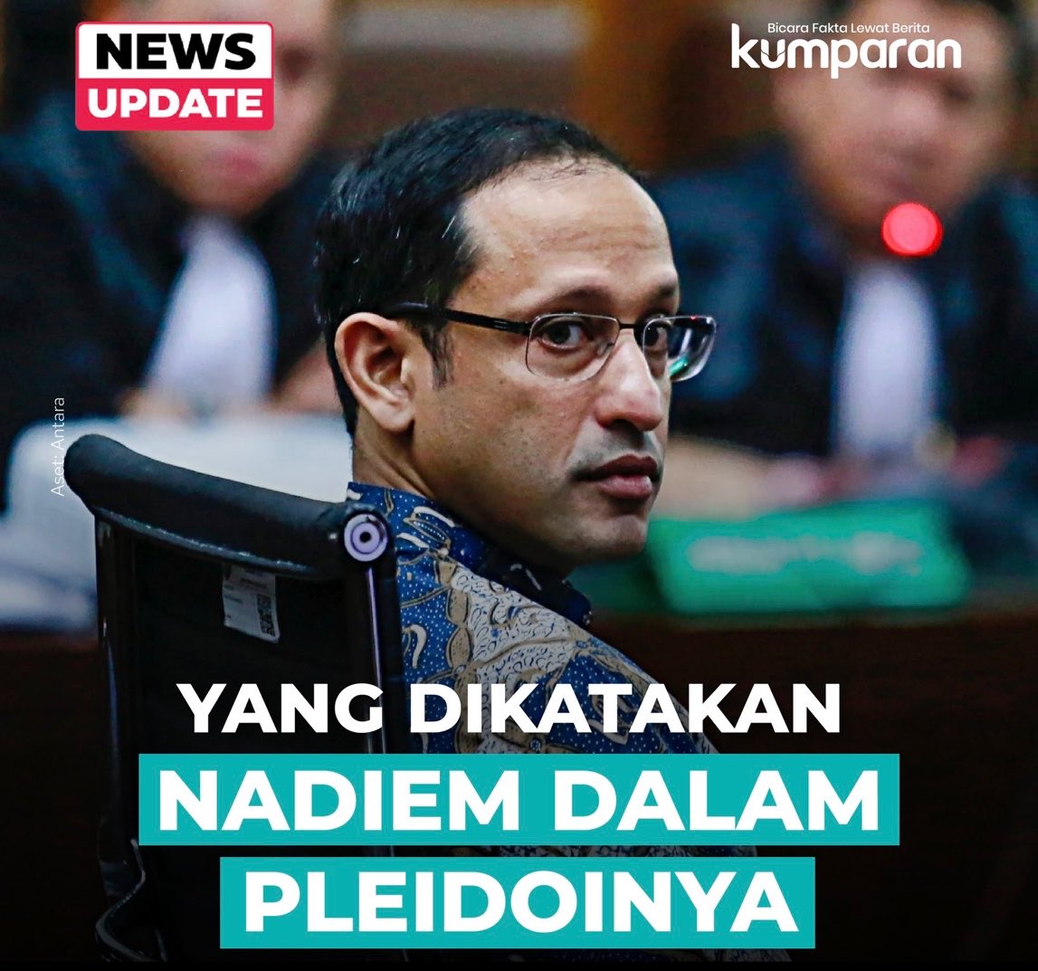 sociotalker's tweet photo. menurut gw gak relevan bahkan fatal sih dlm pledoi dia mention jasa dia mengangkat harkat para ojol driver lewat gojek. ojol driver itu masuk kategori precarious work yg dieksploitasi korporasi spt gojek. dan nadiem bangga terapin model gojek waktu jadi menteri pendidikan. https://t.co/LwKzN1XuzW