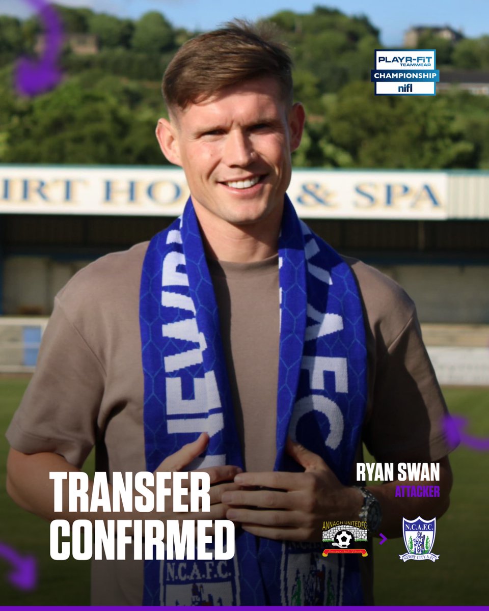 OfficialNIFL's tweet photo. Big double signing 👀

@NewryCityAFC 

#PlayrFitChamp https://t.co/HpxkQHDNUV