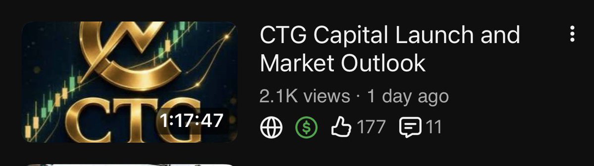 CTGcapita1's tweet photo. Wanted to take the time to say “Thank You” to everyone who tuned into @colin_gladman and @TheBronxViking voice chat yesterday. 

These are the videos they host daily in the discord for members to stay on top of the market. 

Video is pinned to the top of our page if you haven’t had the chance to watch.