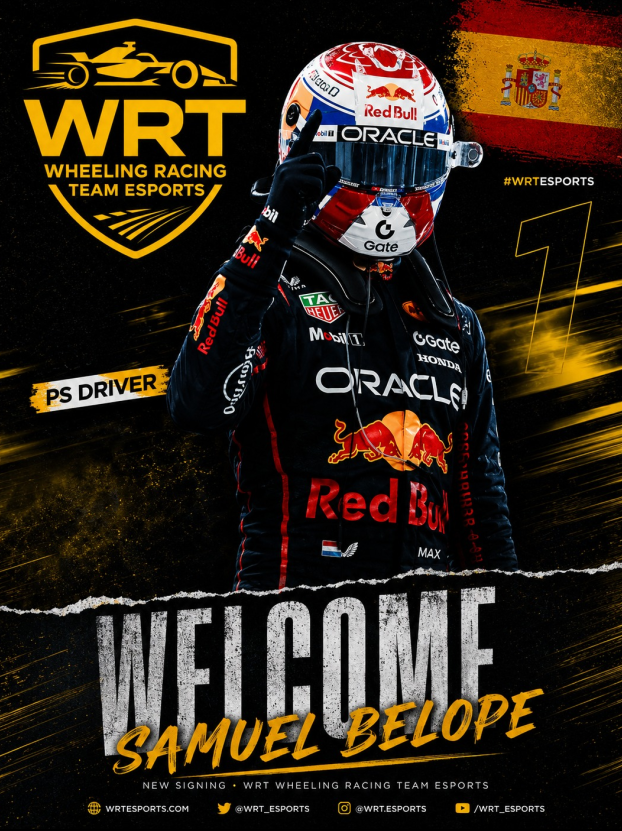 WRT_eSports's tweet photo. 🟡 WRT eSports NEW ERA SIGNINGS

🔷 Samuel Belope (from VRT) – PS Driver
🔷 Gabriel Pascual (from ZET) – PS Driver
🔷 Asier Izkara (from ZET) – PS Driver
🏁 Ready for the F1 26 era
🏆 Building a strong roster to fight for everything
Welcome to WRT 💛
#esports #f126 #WRT https://t.co/kurotHW9I6