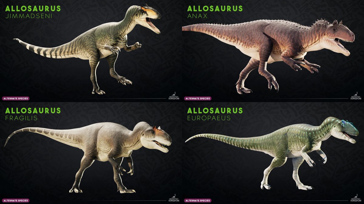 SouthApe's tweet photo. The last few years felt like the "year of the Spinosaurus" but it seems like 2026-2027 Allosaurus will have its time in the sun. https://t.co/QrOEj8C49E