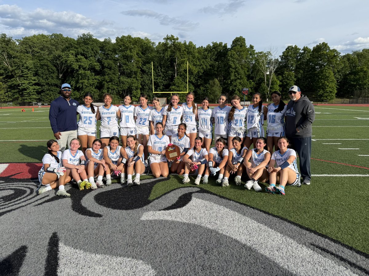 WestlakeAD_'s tweet photo. REGIONAL CHAMPS!!

Flag Football defeats Rhinebeck 26-20 in the Regional Final and will travel to Cortland this weekend for the @NYSPHSAA Championships. 

@Westlakeflagfb @SecOneAthletics @KDJmedia1 @cdrops3 https://t.co/2ssvcZQgwc
