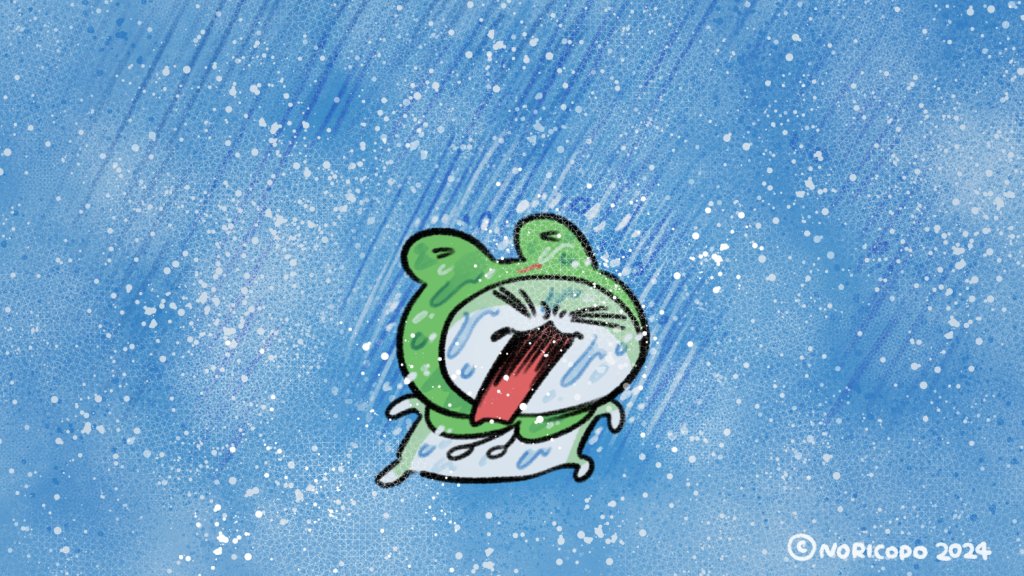 kusohamu_chan's tweet photo. 雨　強すぎるゲコチューーーーーーーーーーーーーーーーーーーー！！！！！！！！！！！ https://t.co/nSim7HQlDT