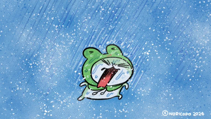 雨 強すぎるゲコチューーーーーーーーーーーーーーーーーーーー!!!!!!!!!!!