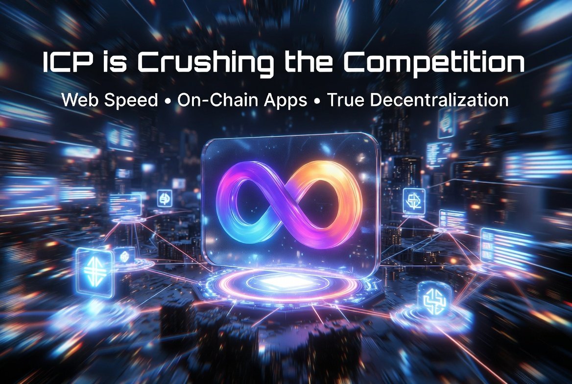 smogbrat's tweet photo. 🚀 $ICP Internet Computer is crushing the competition!  
While others struggle with speed and fees, ICP runs at web speed, hosts full applications on-chain, and is truly decentralized.  
The future of the internet is already here.
#ICP #InternetComputer https://t.co/RUThXtTOYs