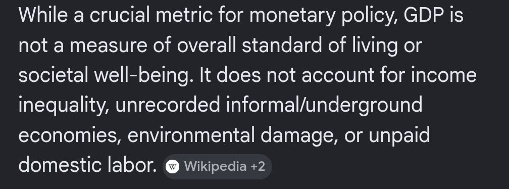 ToasterTrash_'s tweet photo. @REALLYOFFENDYOU @berdyn The average economic output does not translate to standard of living. And if you wanna use Google's AI overview, read the whole thing you donut https://t.co/DBjRPdPb7J