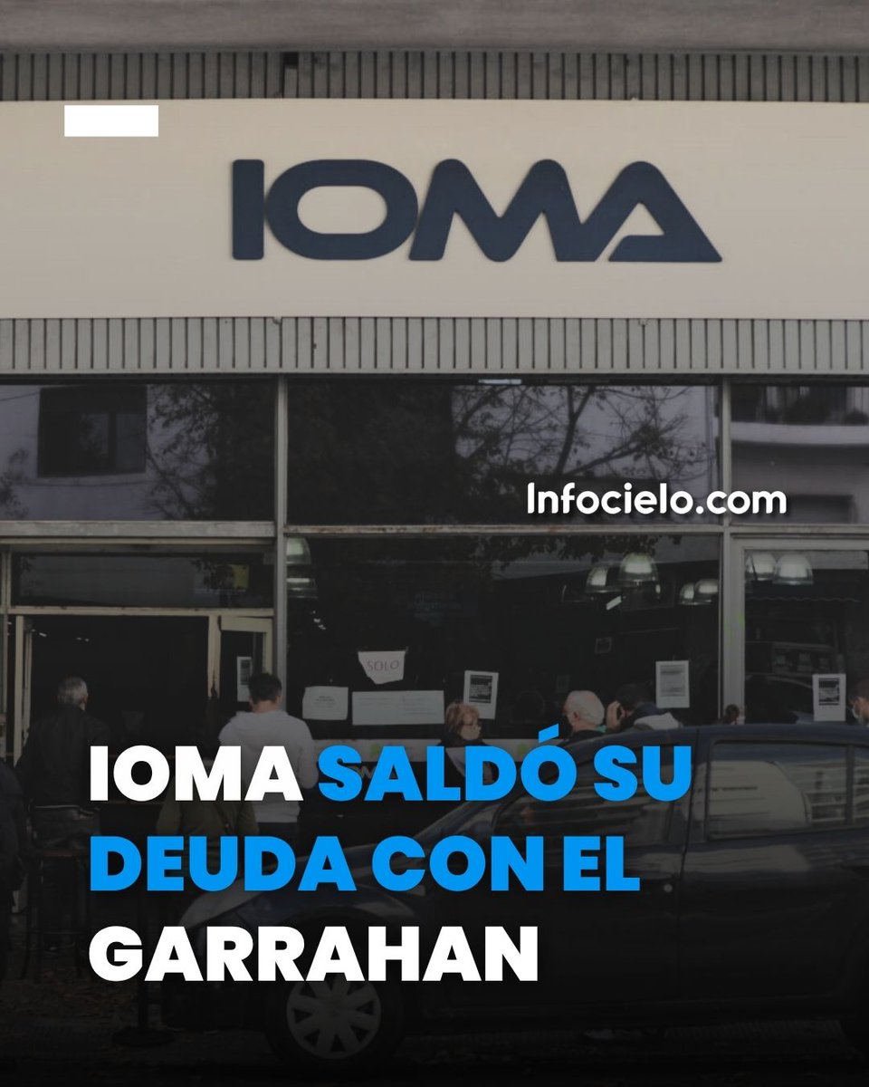 infocielo's tweet photo. 🏥 LOS NÚMEROS EN REGLA

👉 Fuentes del Ministerio de Salud de la provincia de Buenos Aires confiaron a INFOCIELO que el IOMA canceló la deuda con el Hospital Garrahan y ya no mantiene obligaciones impagas con el centro de salud pediátrico.

🩺  El último saldo pendiente, superior a los $1.230 millones, fue abonado en su totalidad.

📃 Sostuvieron que cerca del 85% de lo reclamado carecía de respaldo documental, técnico o normativo suficiente, por lo que no podía ser reconocido administrativamente.

📂 Además, la obra social bonaerense propuso realizar una auditoría compartida con el Hospital Garrahan para revisar conjuntamente los antecedentes y consolidar criterios comunes.

📲 Más en https://t.co/7iiUEUWaOu