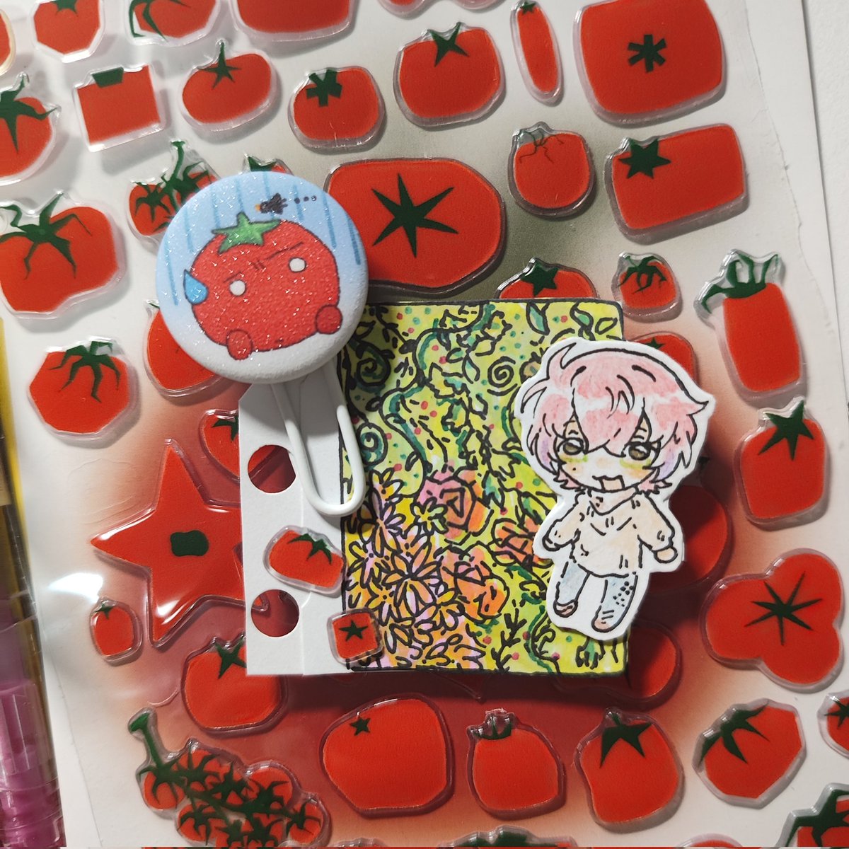 EdieFishie's tweet photo. ちなみにこれも芥子くん（赤い髪時期）🍅 https://t.co/O3FR6dSN8e