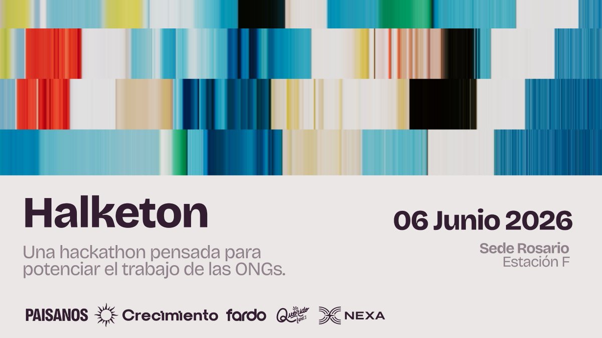 AleRepetto5's tweet photo. Gente, estoy craneando algo y necesito de ustedes 🙏

Quiero traer Halketon a Rosario: una hackathon donde builders, diseñadores y perfiles tech construyen software real para ayudar a 18 ONGs.
Tengo 3 días para armarlo 🫡

Si sos de Rosario y querés construir → Link en el próximo tweet👇🏼
Si querés sponsorear o mentorear → Mis DMs están abiertos!

Cada RT ayuda 🫶🏻