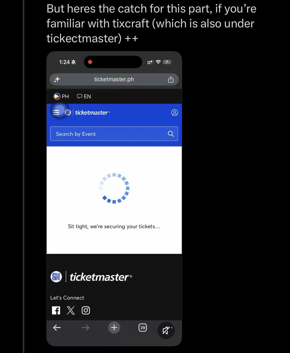 moonminchim's tweet photo. This is what I'm saying. As someone who’s been traumatized by tixcraft last time 😅 tixcraft is under TM mas strict lang system nila but the process is same padin. This part yung hate ko kasi imbis na nakapili ka ng iba pang avail seats iintayin mo muna to if successful ba 😭 https://t.co/Tg182E2woD