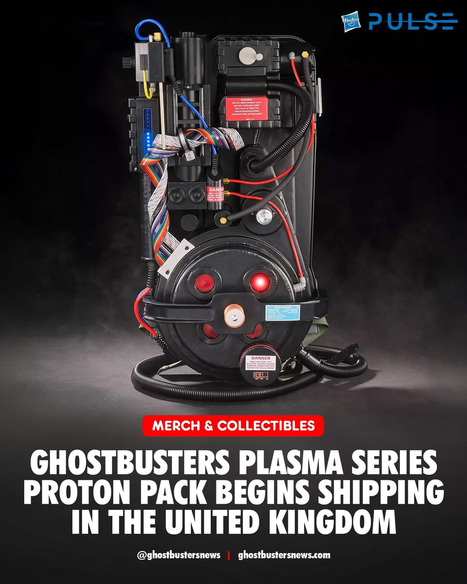 GBNewsdotcom's tweet photo. Ghostbusters Plasma Series Proton Pack Begins Shipping in the United Kingdom: https://t.co/uot0MW9jdT https://t.co/9unVOBgY18
