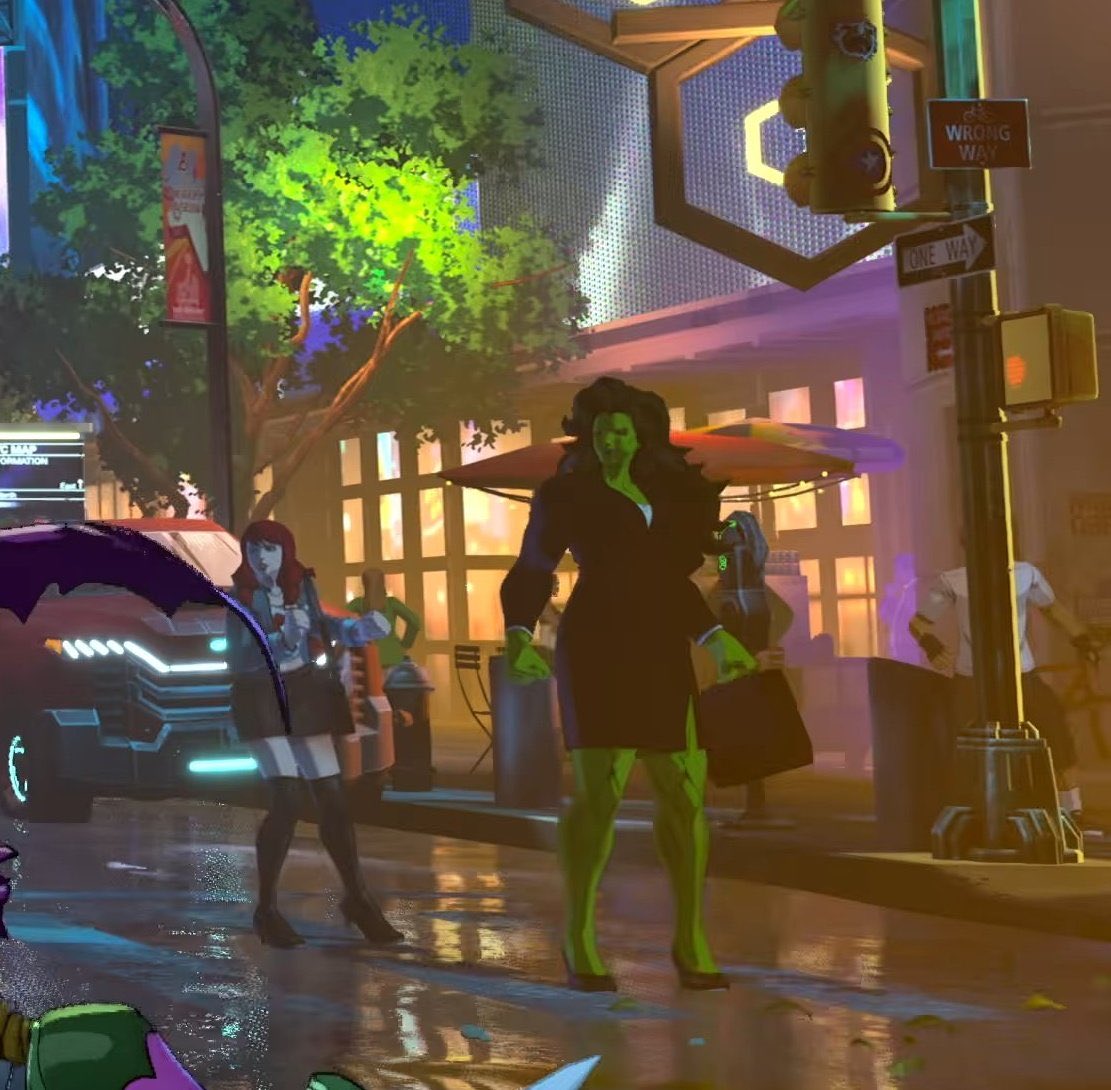 TokonFighters's tweet photo. Bullseye, She-Hulk and MJ cameo in latest MARVEL Tōkon footage ‼️ https://t.co/ejxh5OX0jx