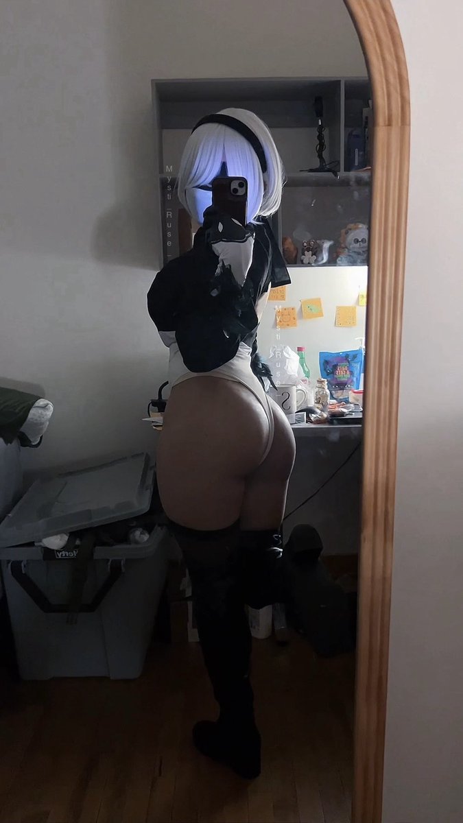 Mysti_Ruse_'s tweet photo. That is “2B” determined https://t.co/1vEN6plAd9
