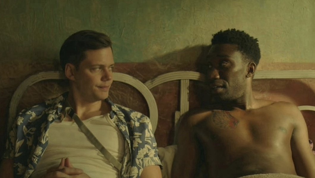 Romansbae's tweet photo. Bill Skarsgård as Mateo in the tv show Soulmates 🌈 ✨️ https://t.co/muJ5OkYZD5