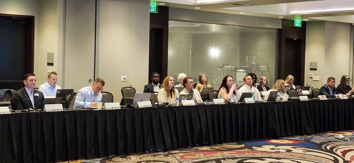 NASWAORG's tweet photo. 25 states participated in our Board of Directors meeting today in Seattle, WA. Attendees heard updates from NASWA service areas &amp; partnerships and held a robust discussion. Thank you, workforce leaders, for attending! #NASWASeattle26 https://t.co/lix48izUsQ