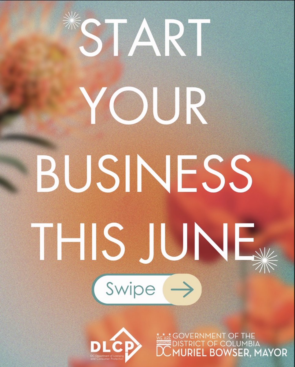 ANC5D's tweet photo. Thinking about starting or growing your business?

DC's DLCP is offering free workshops this June covering CBE certification, government contracting, and business franchising.

Whether you're just getting started or looking to scale, these sessions can help you take the next step https://t.co/aR3YGpEra1