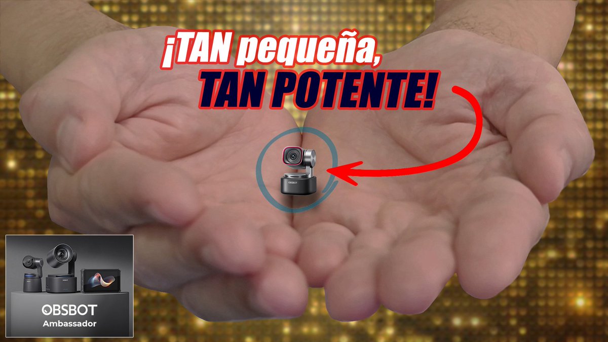 frus_gaming's tweet photo. 👉 https://t.co/BUOqpBOlnT
Tamaño compacto, GRAN desempeño @OBSBOT_Official Tiny 3
#OBSBOT #obsbotambassador #streamwithobsbot #OBSBOTEsports #Unboxing https://t.co/uBegbhKkuz