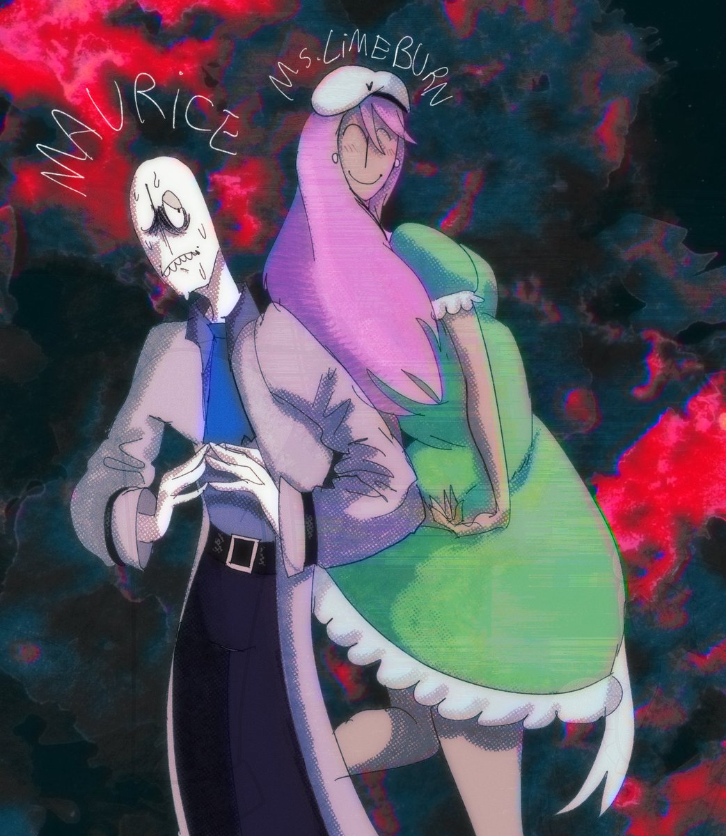 ArandanoEdgy's tweet photo. this year, 3 comics (epilogues and part 3 from Ms. LimeBurn comic) will come out between late June and July featuring these two

I've worked on them the whole last year so hoping you stay tuned for them https://t.co/HKy1s7Beeu