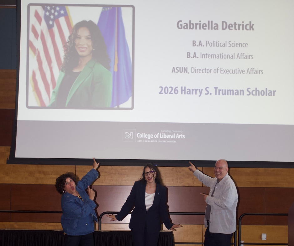 NSHE's tweet photo. Commencement may be over, but this is exactly the kind of student story we’re still thinking about. 🍎📚🎓

Gabriella Detrick, a @unevadareno student, was named a 2026 Harry S. Truman Scholar, earning one of the nation’s most prestigious awards for students pursuing careers in public service.

Big award. Big goals. Big Nevada pride.

Learn more here: https://t.co/JlS6IPZpni
