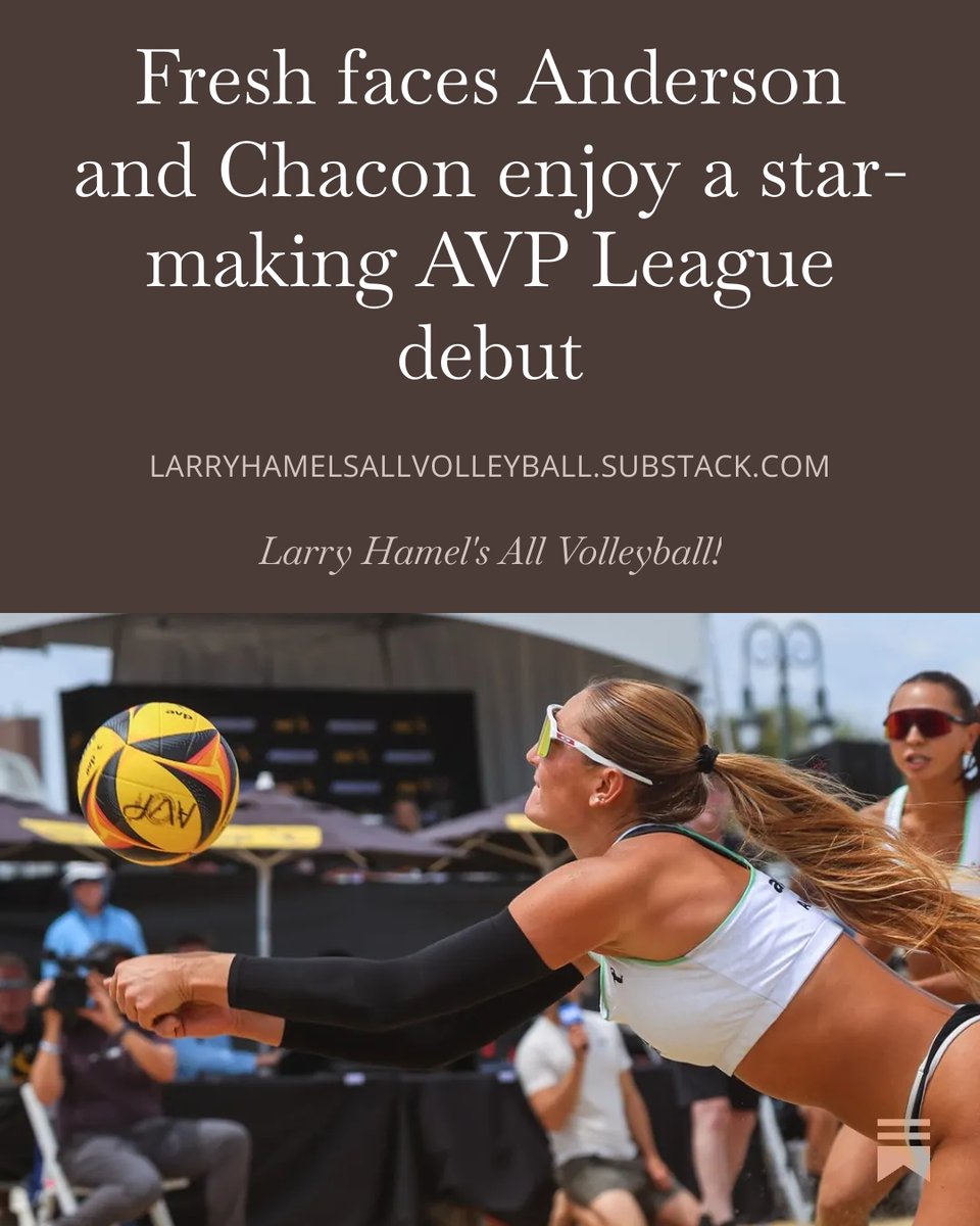 LPHAMEL's tweet photo. The LA Launch’s Maddie Anderson and Alaina Chacon go 2-0 at Belmar AVP League opener, and San Diego Smash vets Chase Budinger and Miles Evans put up a pair of W's. All Volleyball's report recaps the results and more. Click on the link below: @avpbeach 
https://t.co/x8LUBF7KY3 https://t.co/0YUIwhznnZ