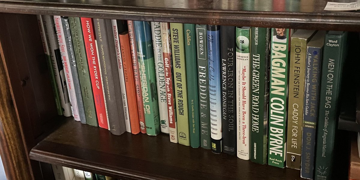 GolfLibrary's tweet photo. @acaseofthegolf1 I just took a while finding it. I had forgotten it is in the caddies section. https://t.co/K9qFfQxIQ4