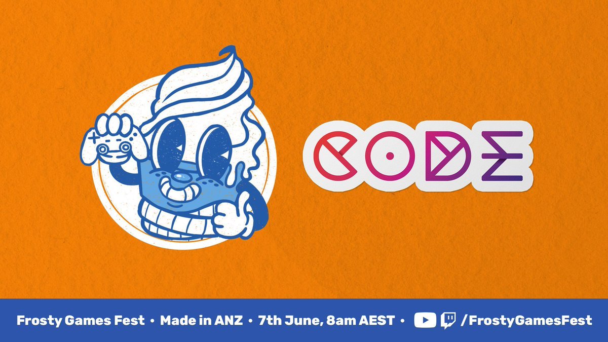 FrostyGamesFest's tweet photo. Huge thanks to @code_nz for supporting Frosty Games Fest this year! 🙌🏼

CODE is New Zealand’s Centre of Digital Excellence for game dev, helping indie studios with grant funding, wrap-around mentorship, capability work, &amp; supporting pathways into the industry 💙 https://t.co/Nivlbe7sFy