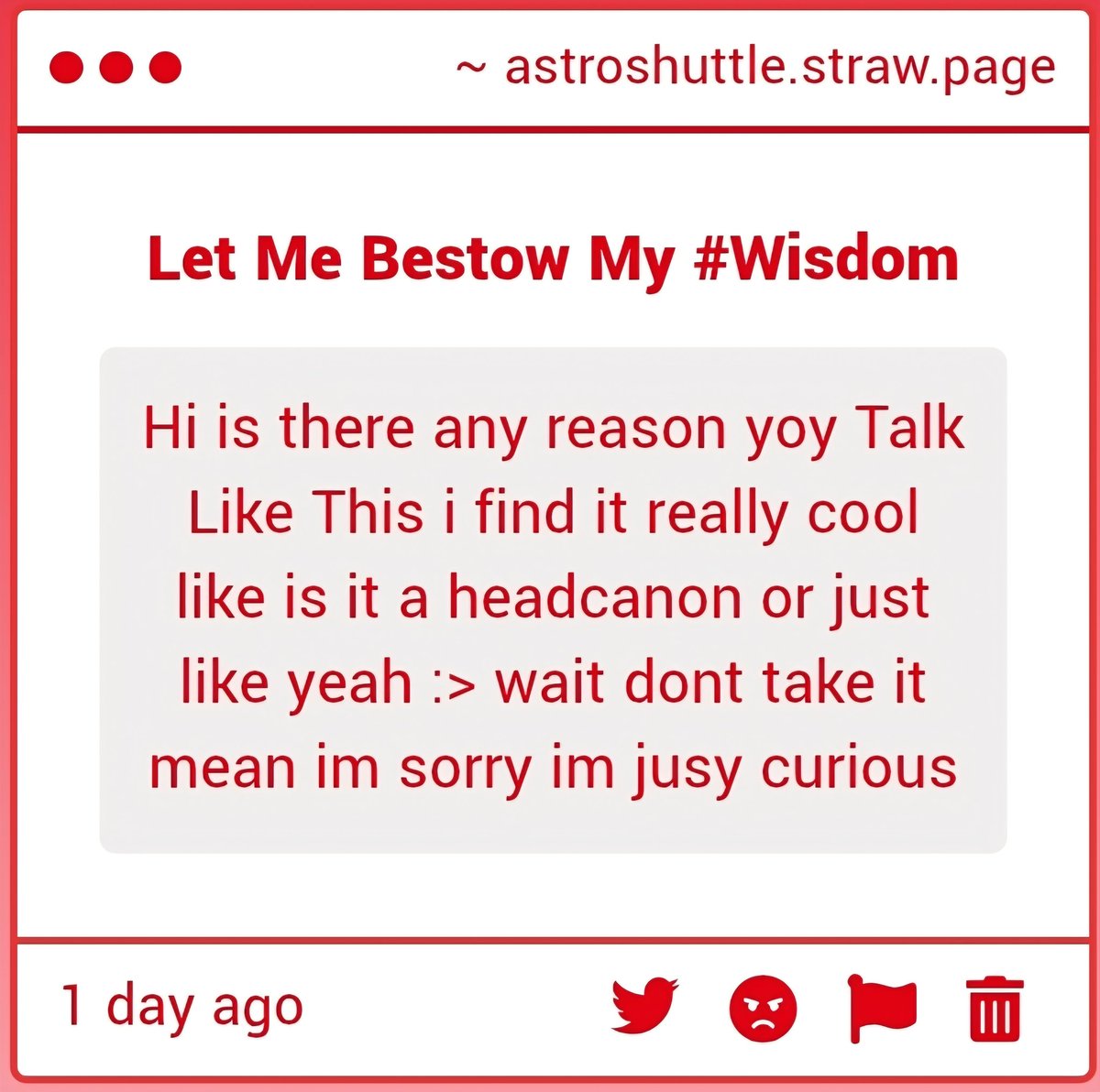 ASTROSHUTTLE's tweet photo. //im jumping for joy im SO glad you asked !!!!!! i have put FAR too much thought into this headcanon lowkey im so sorry for the yap thread. uhhh TLDR i thought it was neat🙏💜 https://t.co/YiESQJYu8T