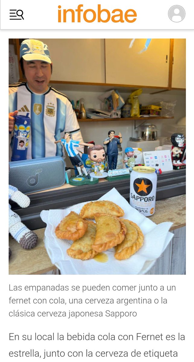isamilanga's tweet photo. Alta nota✍️📰🇦🇷🥟🩵🤍🩵🇯🇵⛩️👘🤩 https://t.co/gJe6oTVFuC