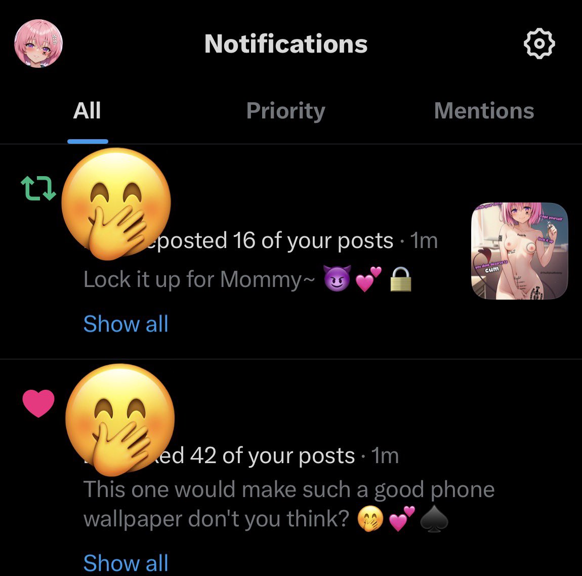 Your Mommy 💖♠️ tweet media