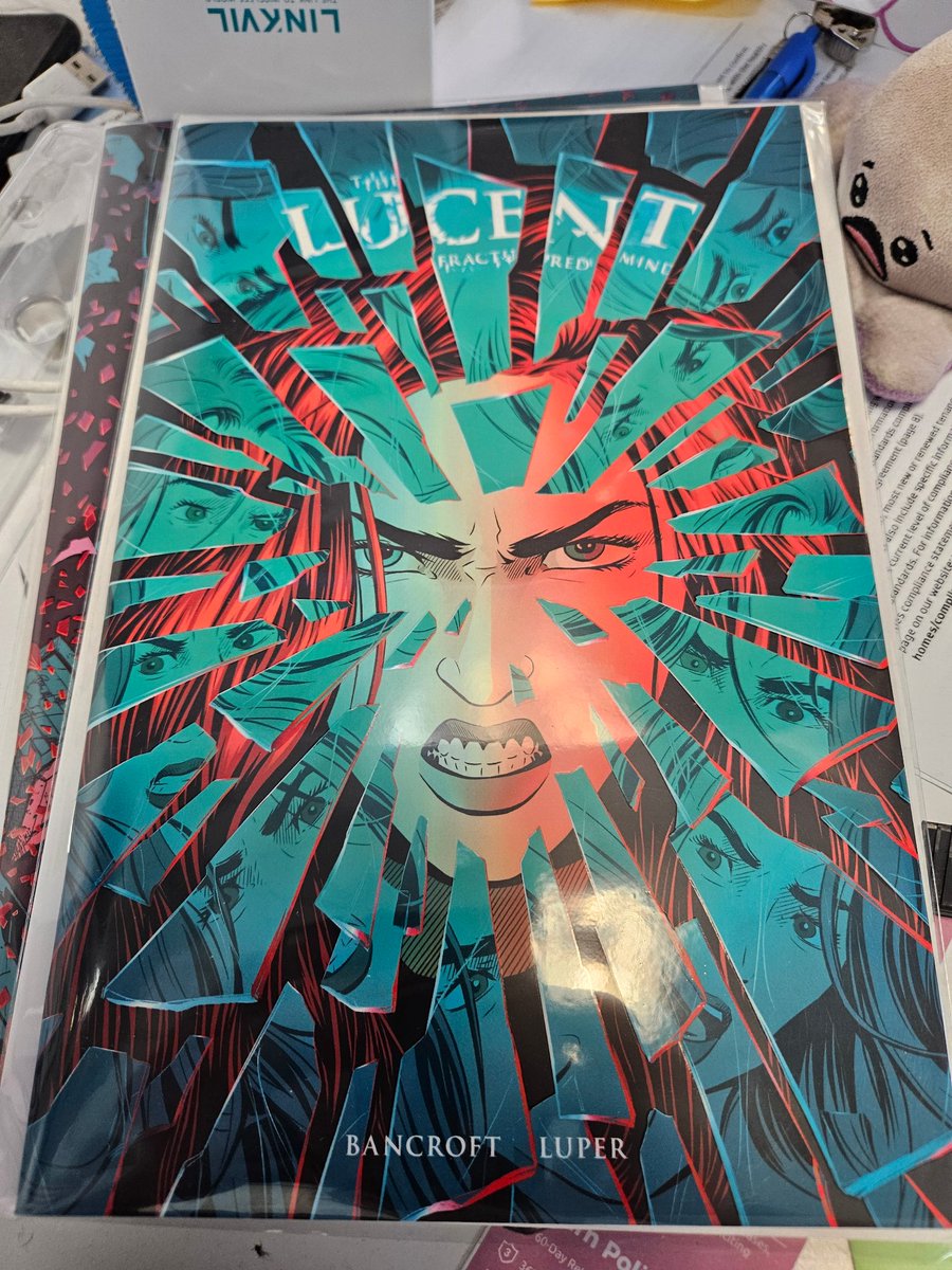 alt_Psymon's tweet photo. .@thelucentcomic my copy of The Lucent Fractured Mind just turned up. Looking forward to this one. https://t.co/V4tDutECNz
