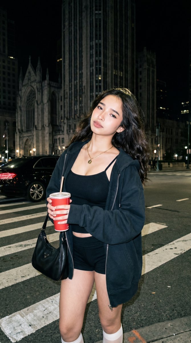 daaaaanc's tweet photo. Instagram girls spend 2 hours getting ready, finding the spot, posing, editing and AI just matched that in 30 seconds from one selfie. This is not fair lol

Made with Artia: https://t.co/tVnJV5lMQg 

Prompt below. https://t.co/dEd4H1DhiB