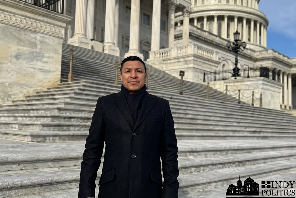 AttyAbdul's tweet photo. #INSOS @cdiegomorales  has turned down a SECOND job offer that would've let him exit state politics — this one a D.C. think tank gig paying roughly double his $145K salary.  https://t.co/ZiwaoLbaiI https://t.co/zsTSmiMPFj
