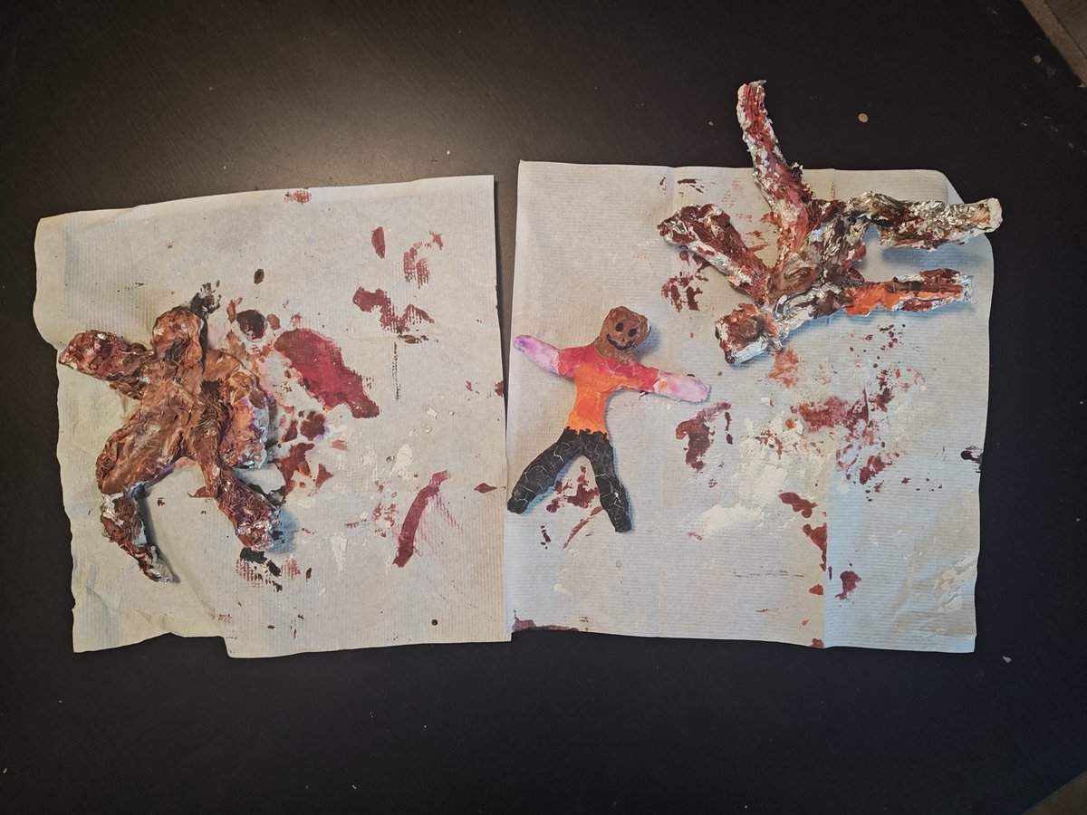 ieprog's tweet photo. My kid brought home an art project and I'm not sure I want to know what they made. https://t.co/mEwdzBN4Zf