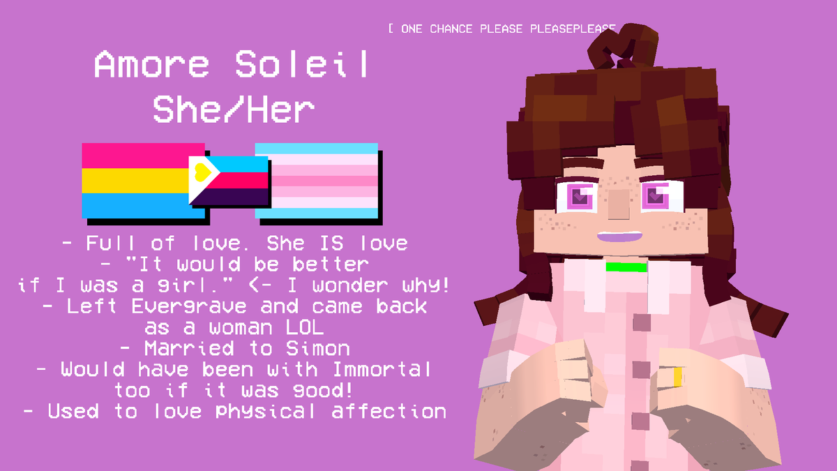 phantomarchive0's tweet photo. Pride month. I'll make a thread with the rest. 
#theimmortalandthelover #mineimator #pride2026 https://t.co/OLGxgqeoSD