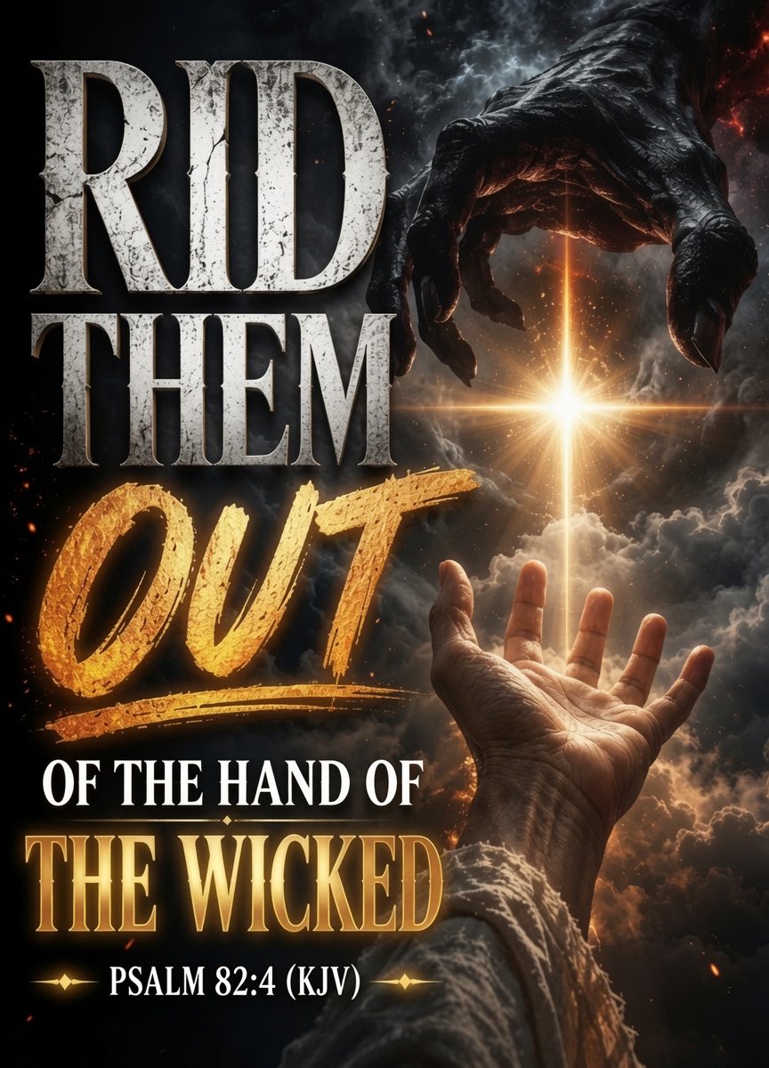 ChristAboveUs's tweet photo. Deliver the poor and needy: rid them out of the hand of the wicked.

Psalm 82:4 KJV https://t.co/1HvrA1ECRU