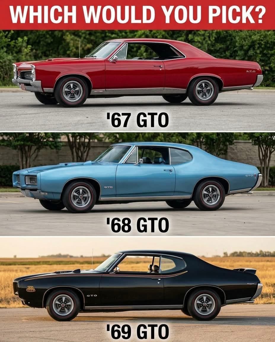 Pcc00011's tweet photo. Nice comparison…I love all of them…but that 67 is extra something special? https://t.co/7jT5kpK5bO