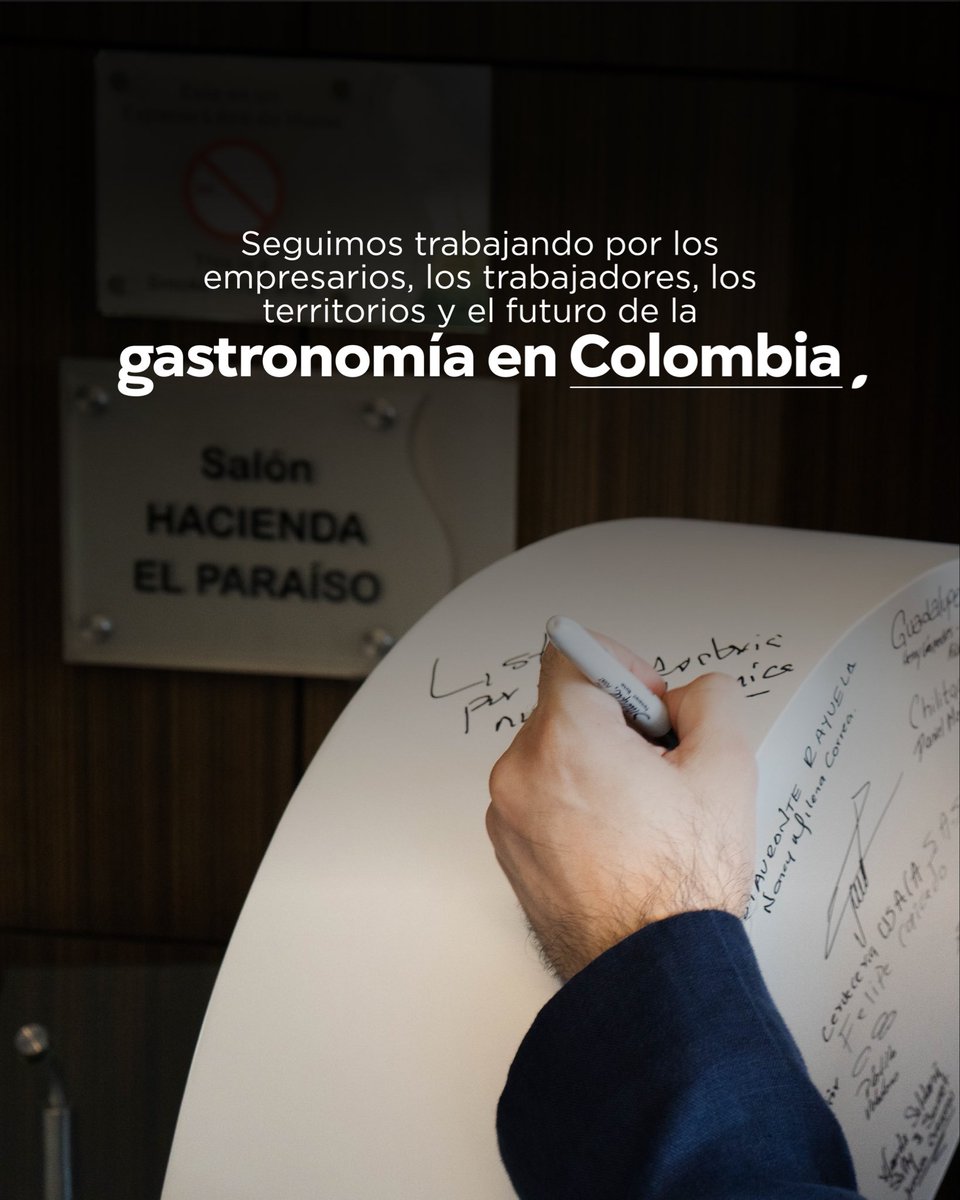 gastronomica_co's tweet photo. Damos la bienvenida a @branyprado como Presidente Ejecutivo Nacional de la Asociación Gastronómica de Colombia.

Con su visión estratégica, construiremos junto a los empresarios gastronómicos del país, el futuro de la industria gastronómicañ🚀🍊

Bienvenido Brany! https://t.co/olp551pa7N