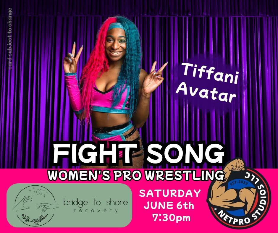 TiffaniAvatar's tweet photo. @NetproStudios -  6/06 
MDWA - 6/07
OWR - 6/12
@1CWProWrestling - 6/13
@WrestlingMagic - 6/20
@ThisIsMattPro - 6/26

Let’s get to candy crushing gumdrops! 🍭👑✨ https://t.co/IZQvxJIgWZ