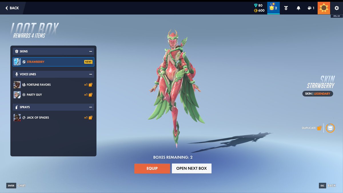 Qynchu's tweet photo. solid loot box openings i cant lie https://t.co/L5N41Y1aaI