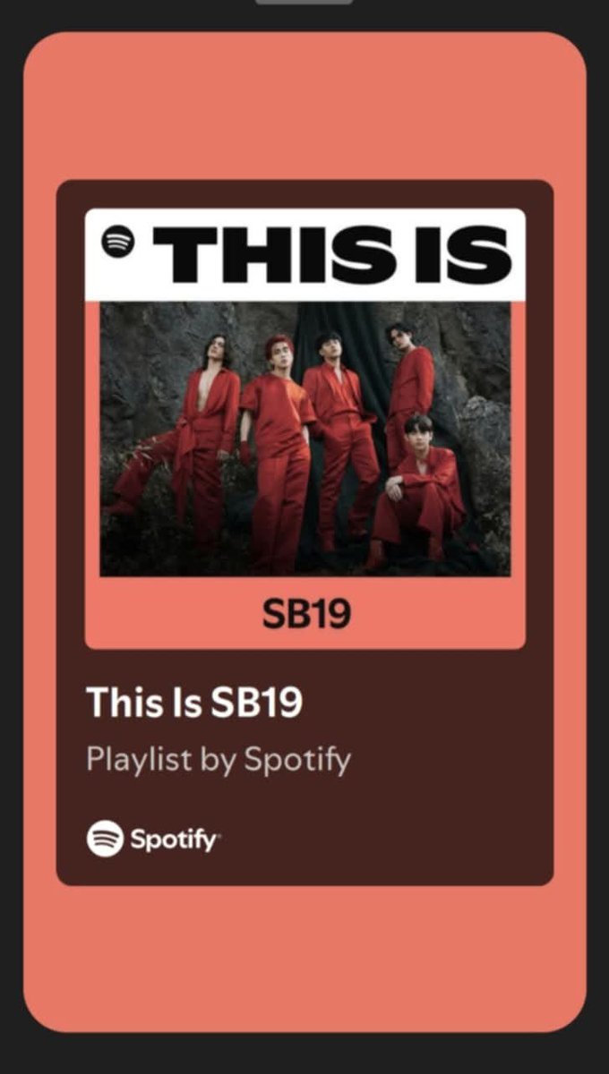 sb19_spotify's tweet photo. Good morning, A’TIN! ⛅💙

With 119K saves and counting, THIS IS SB19 playlist is waiting for you! 🎶🔥

Start your day with the songs that shaped milestones, inspired dreams, and celebrated every chapter of SB19's journey. Whether you're on your way to work, in school, at home, or enjoying your morning coffee, keep the playlist playing and let the music reach even more listeners around the world.

Every stream matters. Every save counts. Every play helps amplify SB19's voice on the global stage.

Play. Save. Share. Stream.
Together, let's keep the momentum going and push for even greater milestones ahead.

Let’s keep streaming, A’TIN! ✨

https://t.co/tlXzXgDhCZ

@SB19Official #SB19