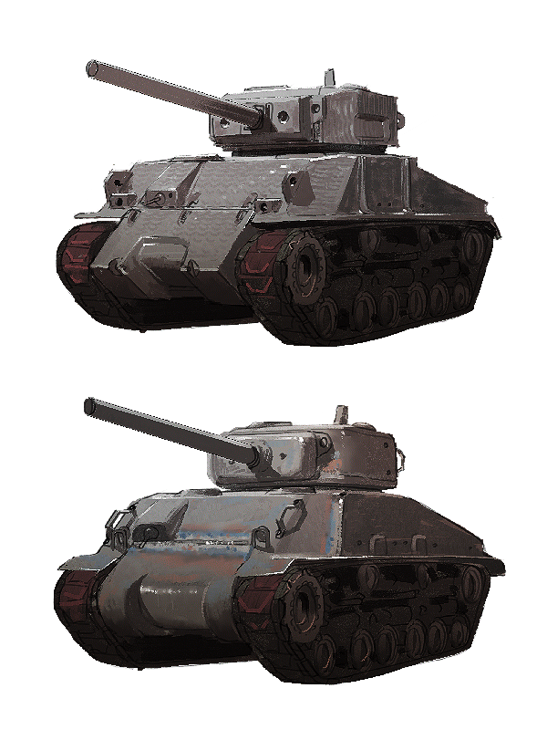 NotFuji_'s tweet photo. Do you prefer your Shermans milled or stamped? https://t.co/ASAN4lpuBL
