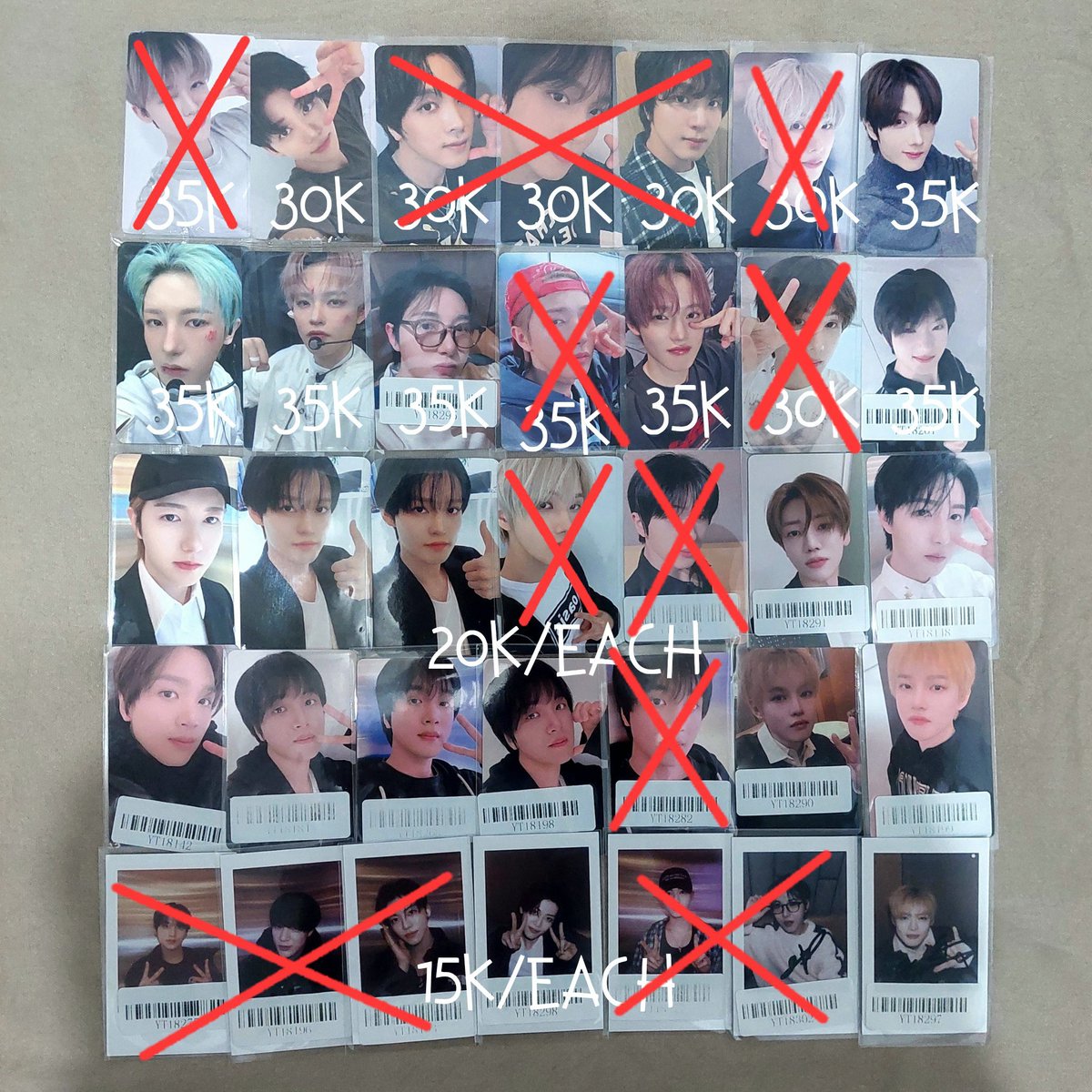 jaeheeism_'s tweet photo. [UPDATE 03/06]

want to sell nct photocards

🌐 ww must have Ina adress 
❌️ Excl pack adm
🏡 Cirebon
🍊 co pack only

Wts nct 127 dream wish pc ina sbt 엔시티 포카 양도 #ตลาดนัดnct https://t.co/GPePdzJMCm