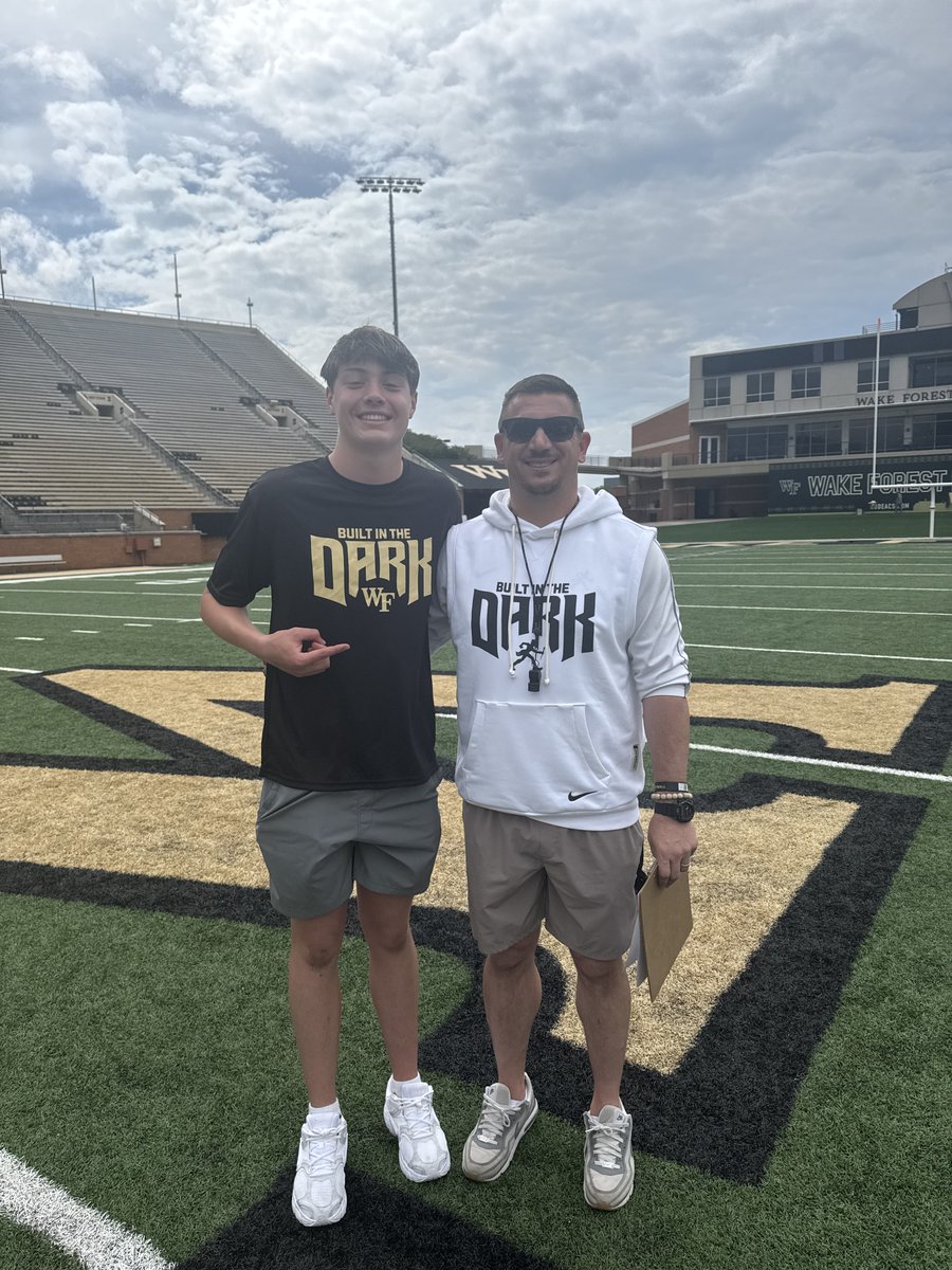 braxbennett14's tweet photo. Amazing day at Wake Forest. Thank you @CoachPurling  for the camp invite.  Campus was incredible and I got to compete in and WIN the field goal competition. Looking forward to being back soon.

@WhitworthN 
@caprewett 
@Dalton_Cats_FB 
@ColeBennett 
@RecruitGeorgia 
@Dale_Dowden 
@KohlsKicking 
@KohlsHighlights