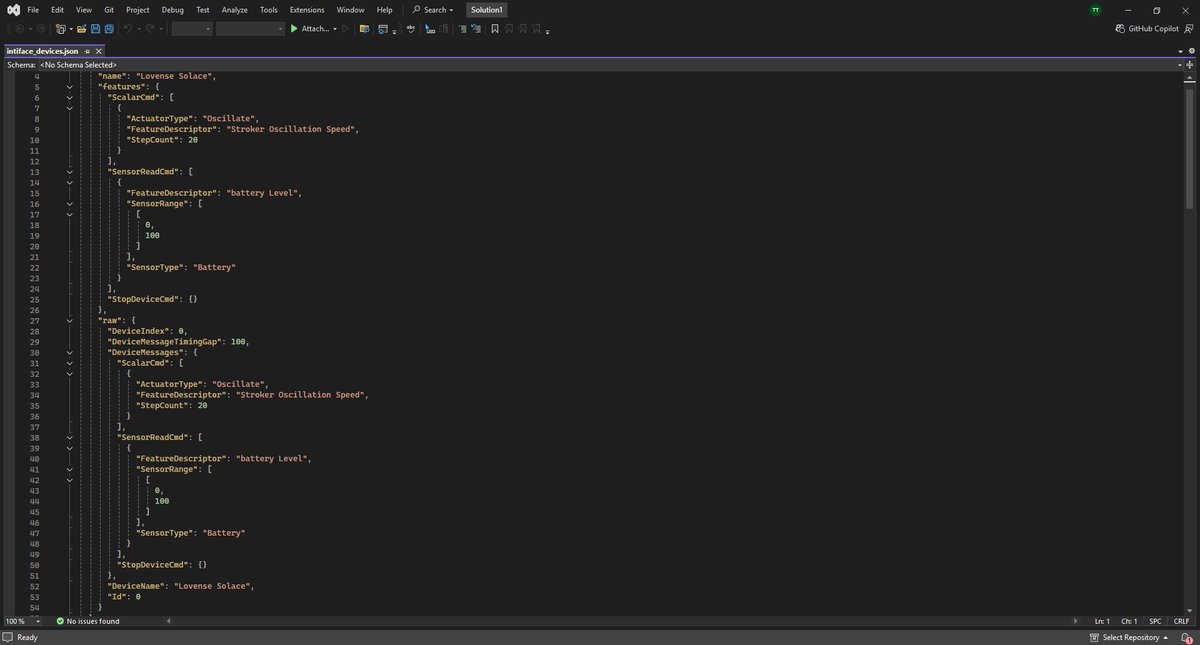 VixenVRC's tweet photo. Brushed off my old source code #StreamConnector and started working on it again, it can now fully control every device registered in https://t.co/1d9udUEhUm so when i go to publish the release version, it should have full control over most haptic devices on the market for @buttplugio
#software #nsfw #lovense #buttplugio
