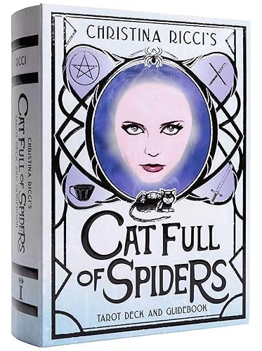 erinnomaly's tweet photo. I just received Christina Ricci's Cat Full of Spiders Tarot Deck and Guidebook - Cards from jimmyjamsrocks via Throne. Thank you! https://t.co/QprSTxbnKu #Wishlist #throne https://t.co/NL52T6KHrV