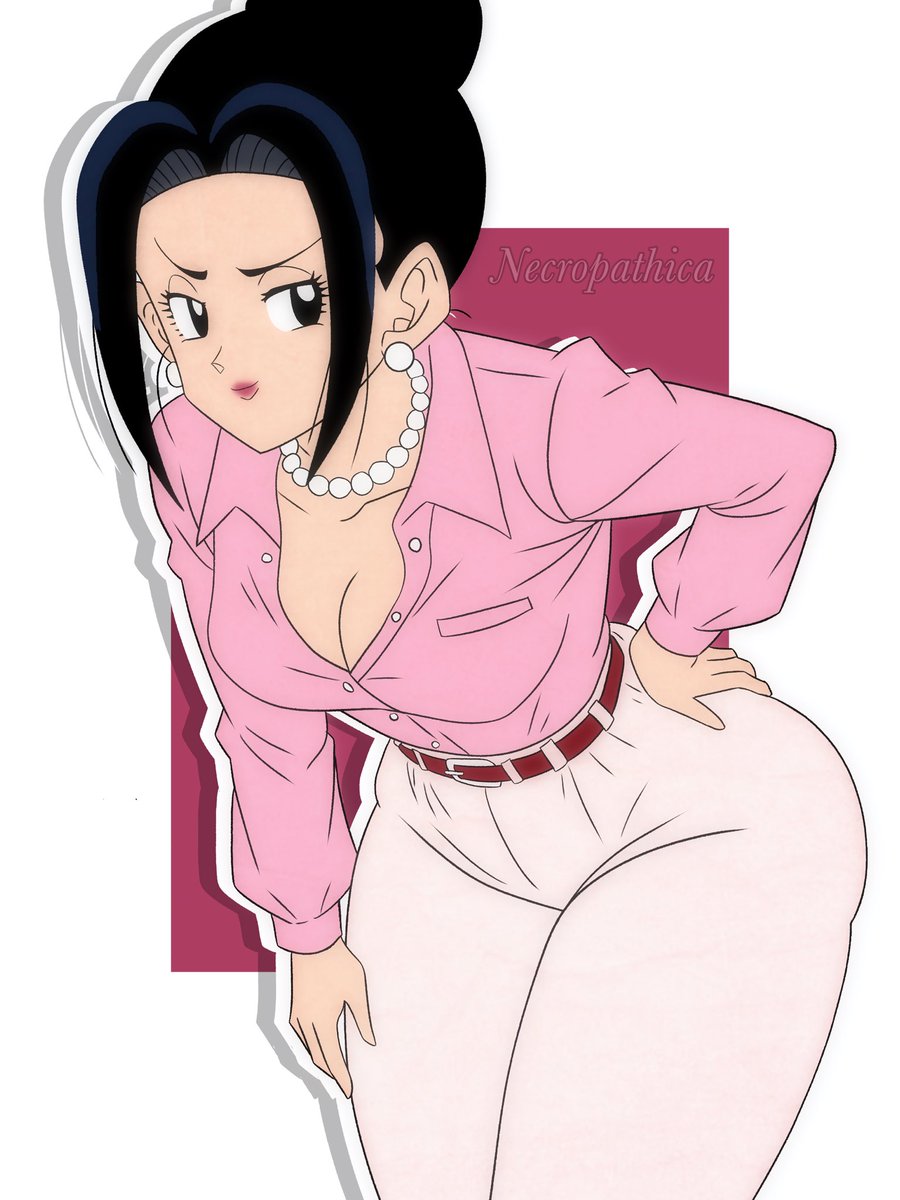 Necropathica's tweet photo. BOOM!! Did a redraw of that one scene where she throws out her back dancing ❤️‍🩹❤️‍🩹 have some ChiChi! https://t.co/Dg6Q5ZDOct