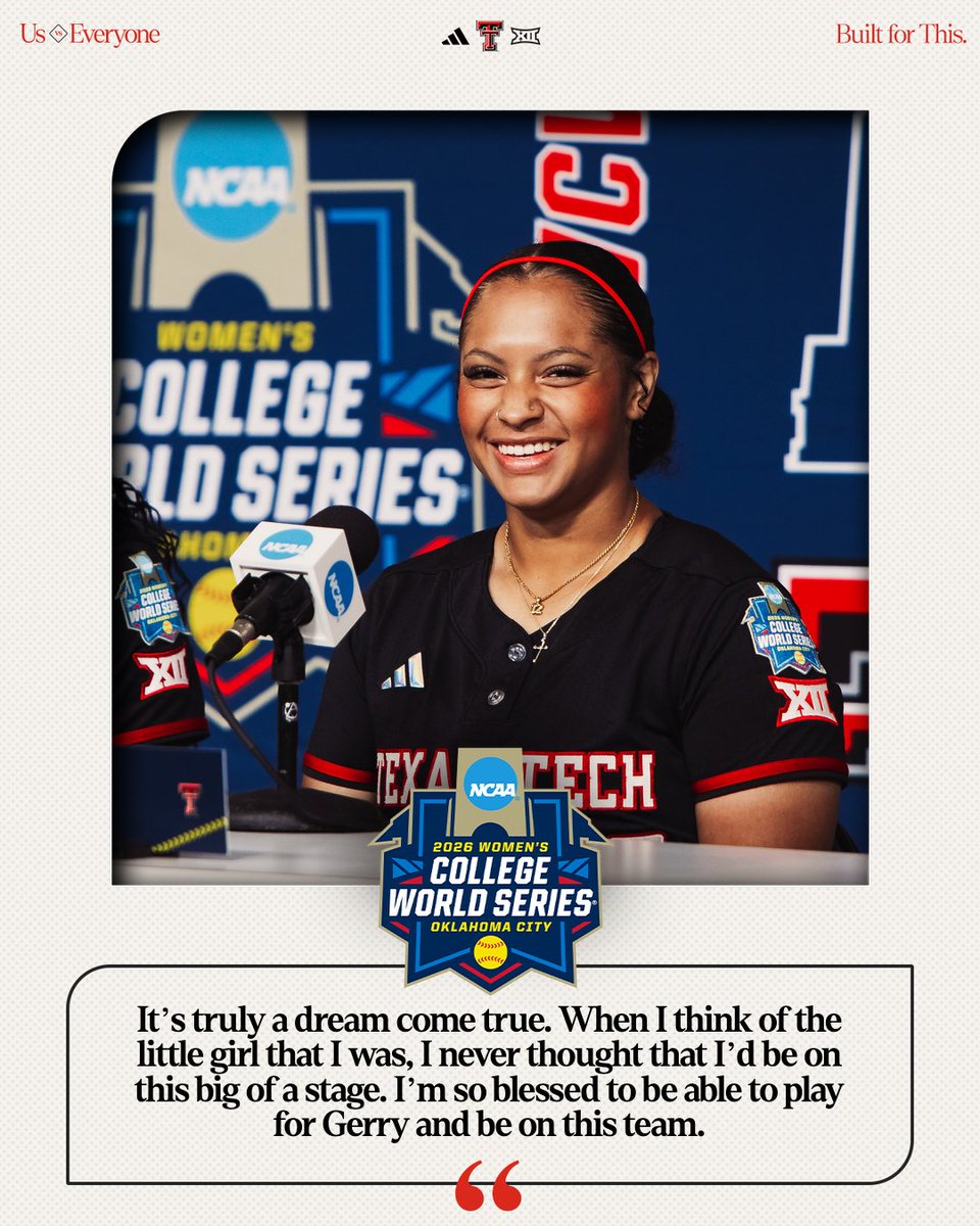 TexasTechSB's tweet photo. We're lucky to have you 🫶 https://t.co/38bMTKVVJs