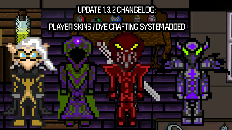 shadowinkdesign's tweet photo. Crescent Hollow 1.3.2 NEW FEATURES:

• All four characters have 4 new skin variants to choose from, making a total of 5 (the ninja has 6)

• Rhodochrosite crystal added to the mines

• Bone item added to skeletons

• You can now zoom the camera in and out with numpad +- so you can take some cool up-close screenshots

BUG FIXES/IMPROVEMENTS:

• When you press (I) on keyboard or (select) with controller it will open up the consumables window for fast and easy healing/eating/drinking

• Sprint animation improved and now turns off much faster 

• Controller (A) and keyboard (Enter) will now work hen selecting the bind point (location save point) 

• The powers menu GUI improved with button icons to help with navigation (keyboard/controller)