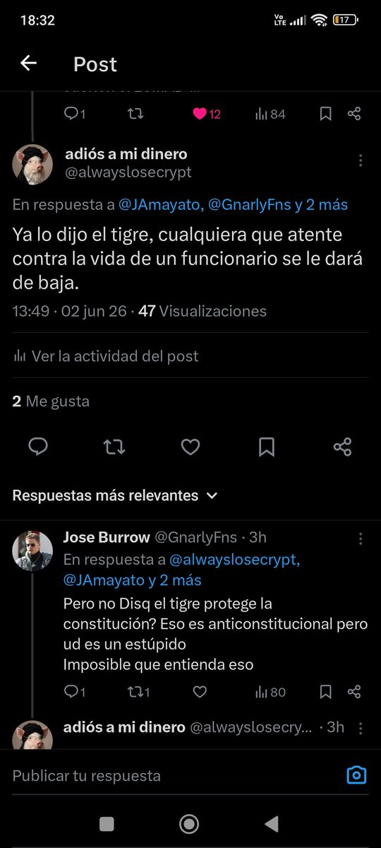 alwayslosecrypt's tweet photo. @GnarlyFns @IncelAndino97 UD es un estúpido, eso es todo.
Hablando de cosas que no entiende y luego mandando la gente a leer 🤣🤣🤣🤣. https://t.co/1dTJLYRrqi