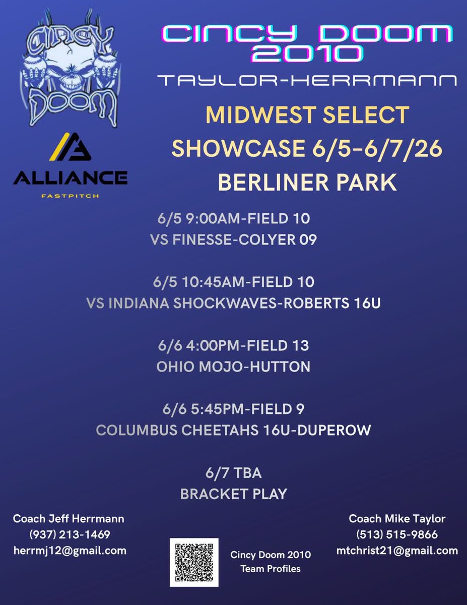 SophHerrmann12's tweet photo. Come out this weekend and watch me and my team play! https://t.co/HMpsIynTmJ